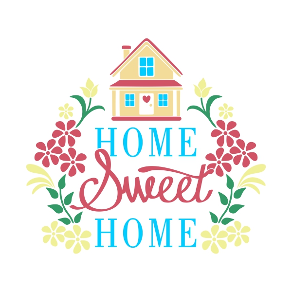 View Cute Home Sweet Home Clipart